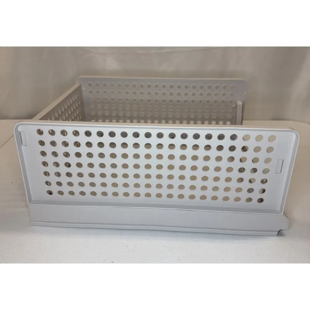 Stackable Plastic Storage Basket Foldable Closet Organizer Drawer Wardrobe Bins